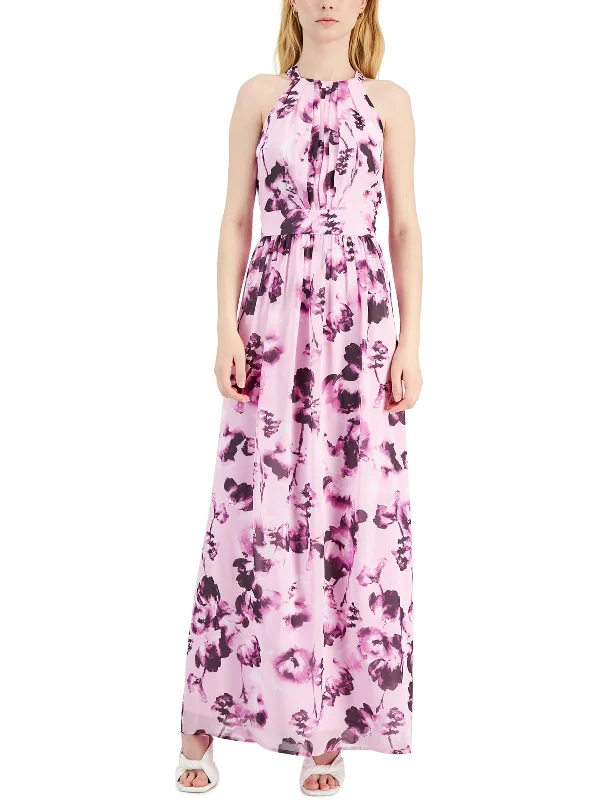 Formal Clothing For Women Winter Warm - Up Sale Womens Floral Print Maxi Maxi Dress