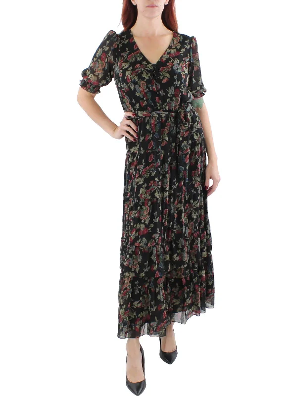 Classic Clothes For Women Holiday Sale Womens Floral Long Maxi Dress