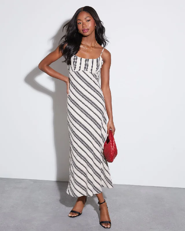 Women's Luxury Garments Father's Day Deals Rhoda Striped Maxi Dress