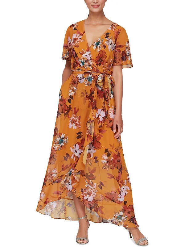 Women's Night-Out Outfit Now on Sale for Chic Urban Styles Womens Floral Long Maxi Dress