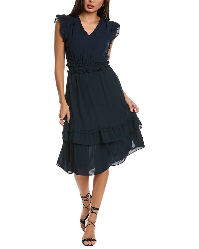 Women's Travel Garments Seasonal Trend Nanette Nanette Lepore Ruffle Midi Dress