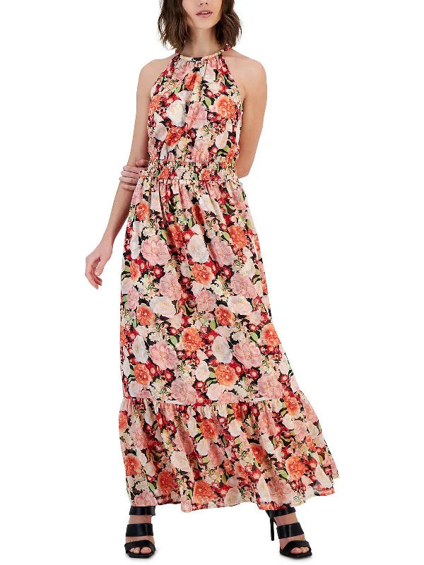 Chic Clothing For Women Beat the Heat in Tropical Styles Womens Floral Print Long Maxi Dress