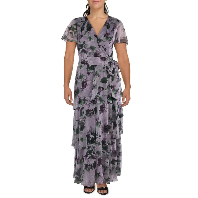 Women's Cozy Clothes Great Deals on Ethnic Cultural Wear Womens Full Length Floral Print Maxi Dress