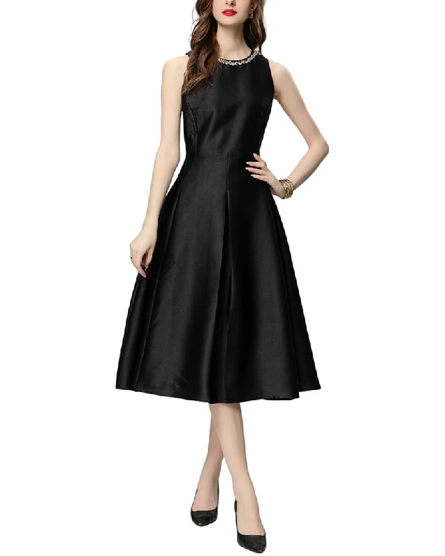 Women's Casual Apparel For Weekends Contemporary Elegance BURRYCO Midi Dress