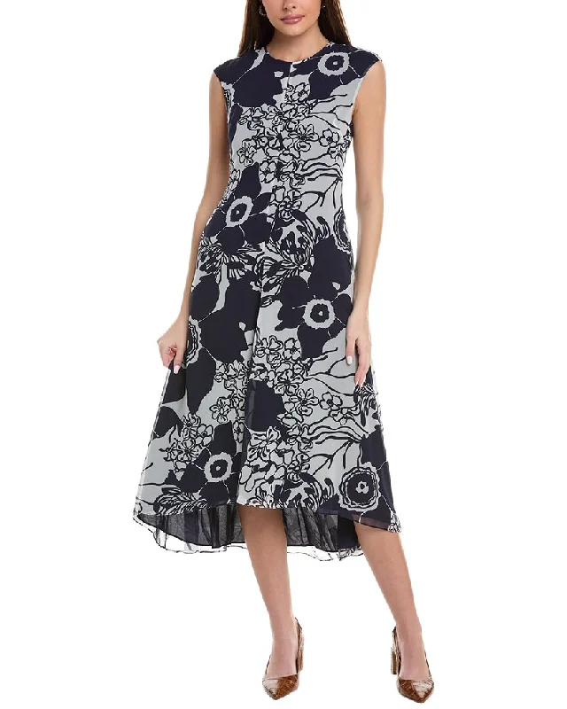 Plus-Size Women's Garments Flash Sale Reiss Becci Floral Midi Dress