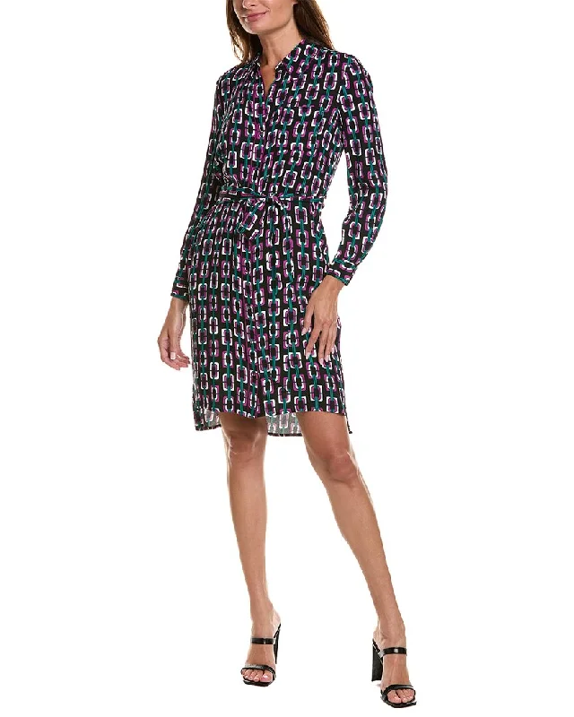 Women's Effortless Casual Outfit Romantic Detailing Diane von Furstenberg Prita Midi Dress