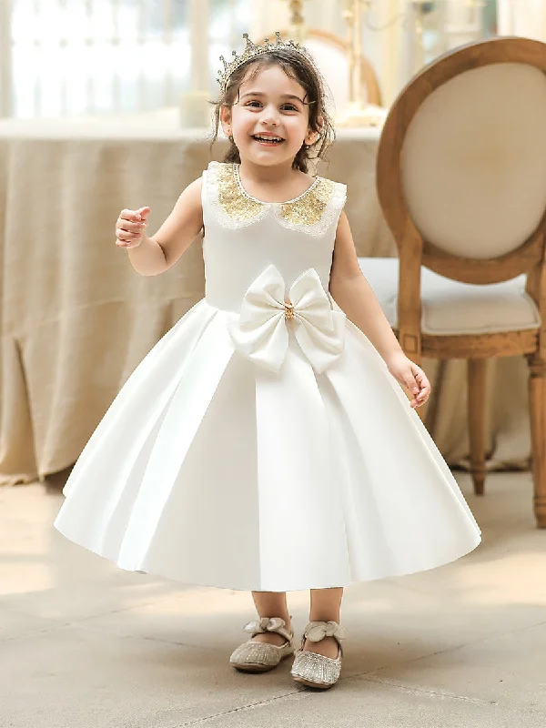 Women's Clothing And Garments Sets Save on Inspired Styles Ball Gown Scoop Sleeveless Flower Girl Dresses with Sequins