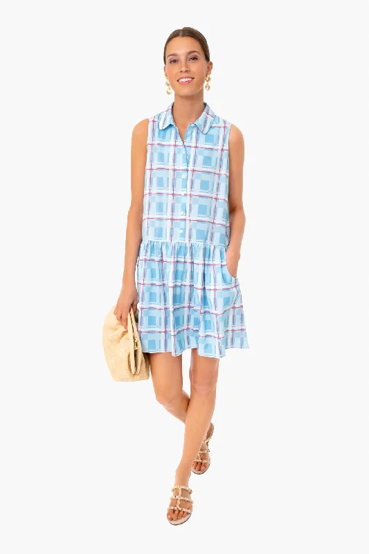 Women's Vacation Garments Great Deals on Ethnic Cultural Wear Westport Trellis Sleeveless Hayes Shirt Dress