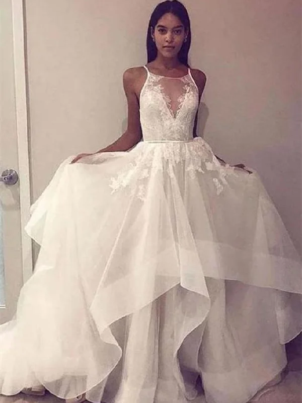 Classic Clothes For Women Today Only Popular Tulle Lace Wedding Dresses, Bridal Gown, Long Wedding Dresses, Affordable Wedding Dresses